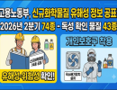 2026년 2분기 신규화학물질 74종 유해성·위험성 공표